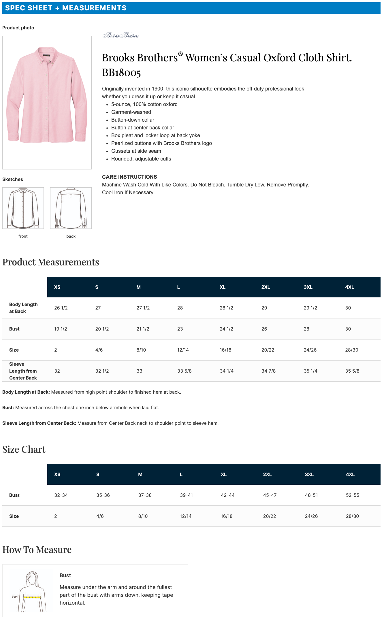 Brooks Brothers® Women’s Casual Oxford Cloth Shirt