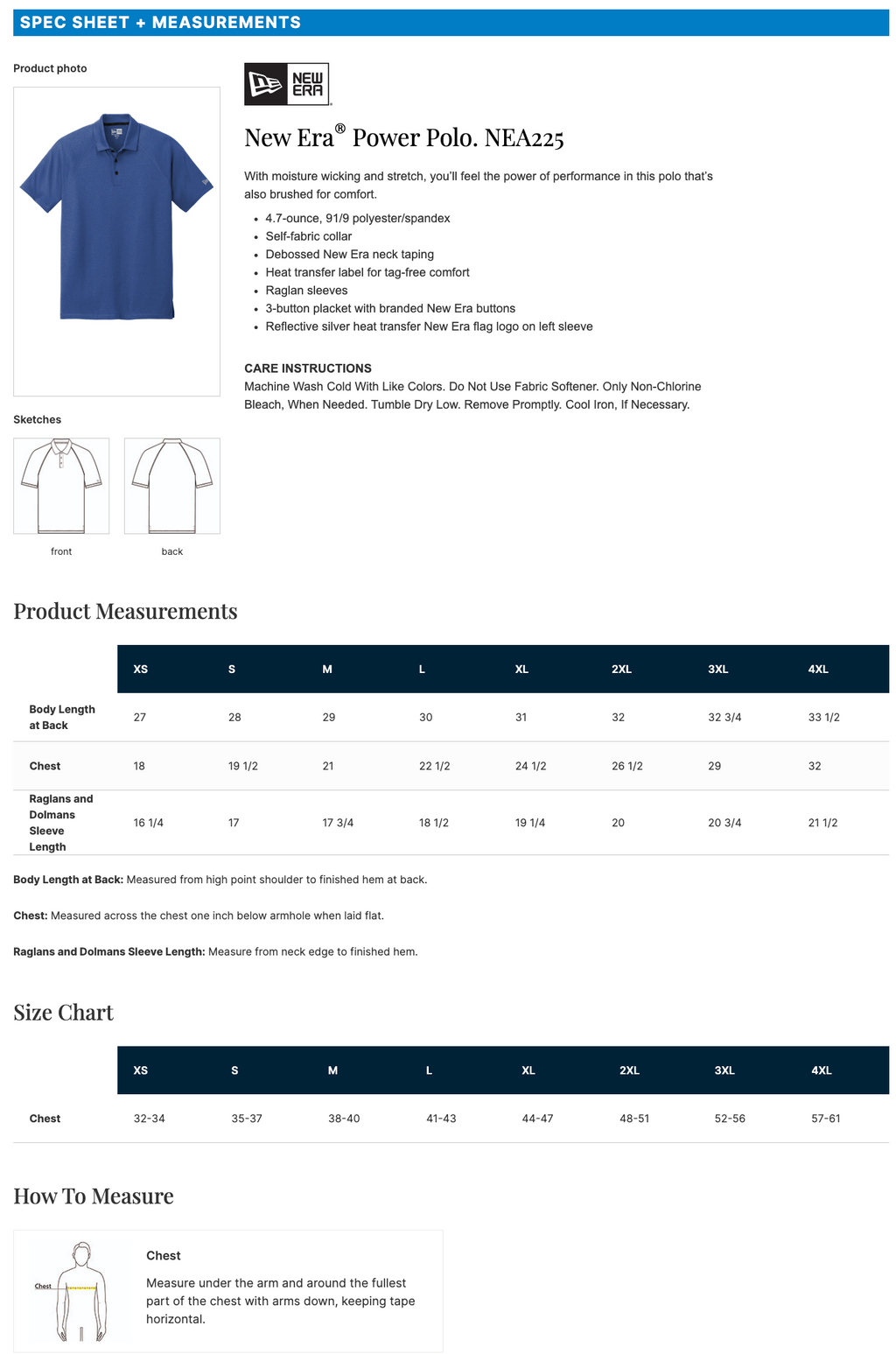 New Era® Power Polo