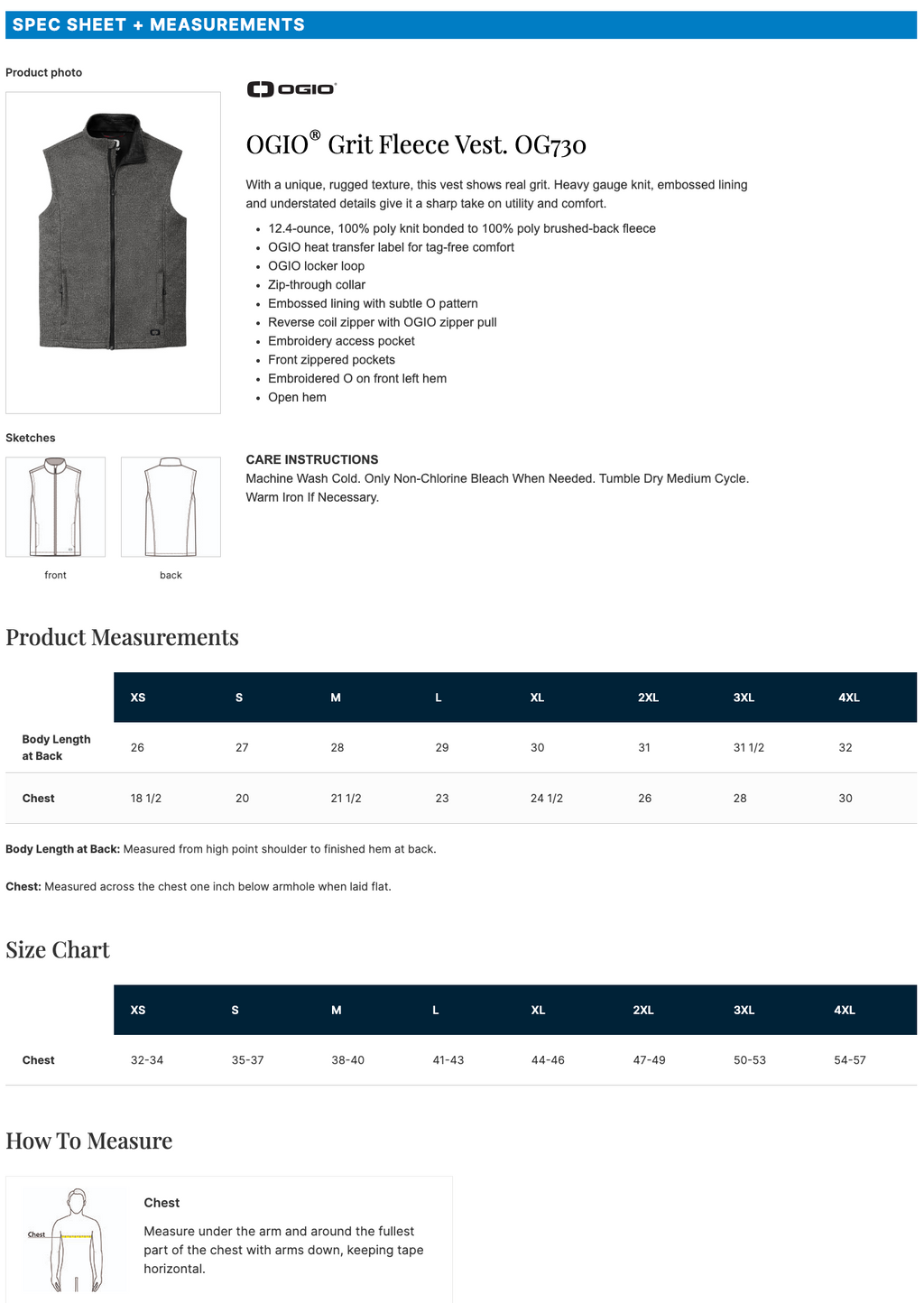 OGIO® Grit Vest