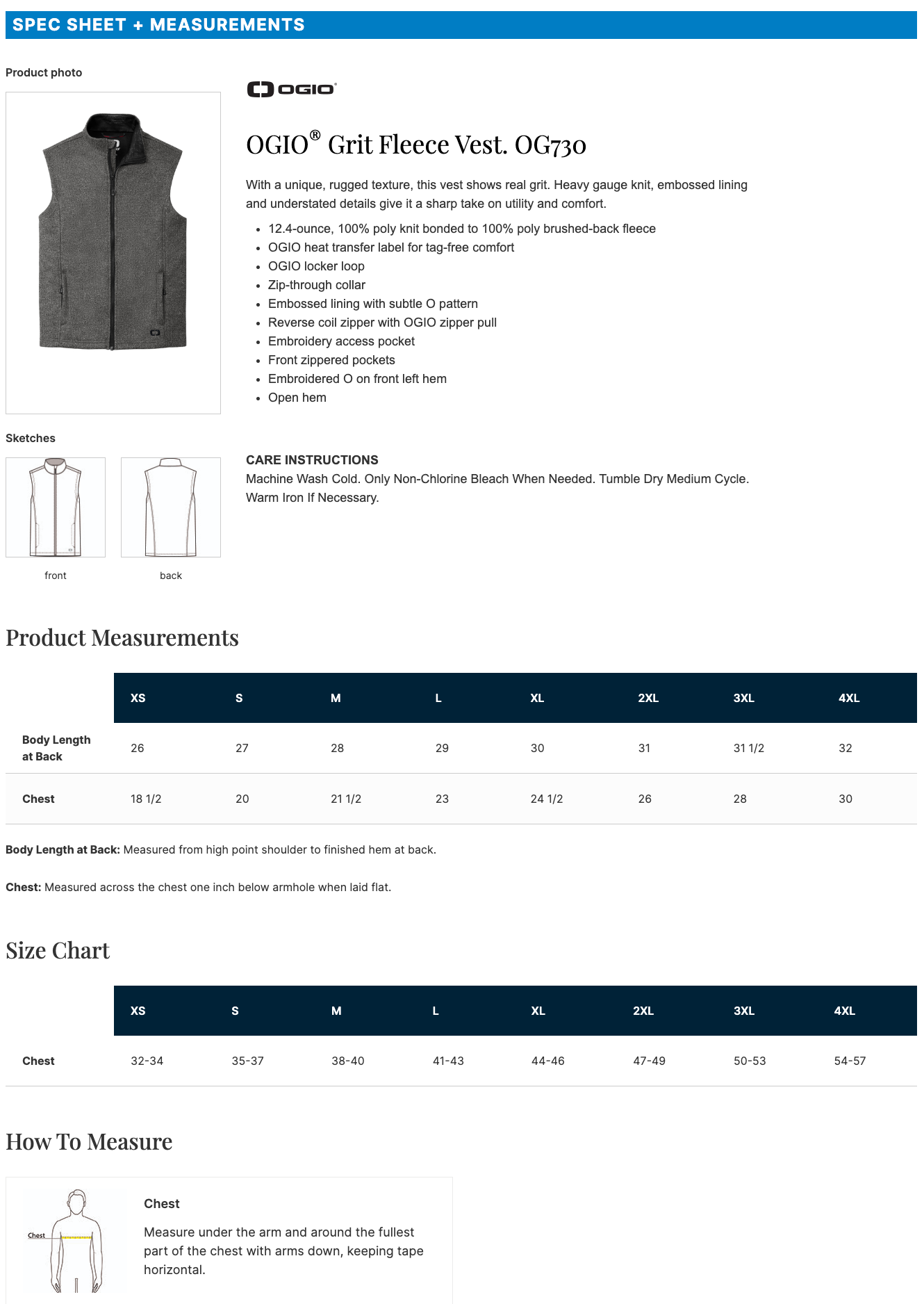 OGIO® Grit Vest
